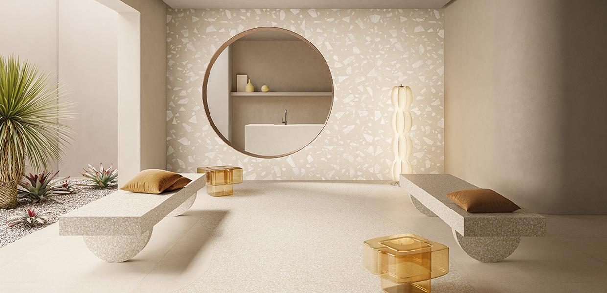 Porcelain Stoneware Emil Essenza Frammenti Stone Living-room Avorio Frammenti Venezia,avorio Frammenti Maxi | Emilceramica Porcelain Stoneware Emil Essenza Frammenti Stone Living-room Avorio Frammenti Venezia,avorio Frammenti Maxi | Emilceramica