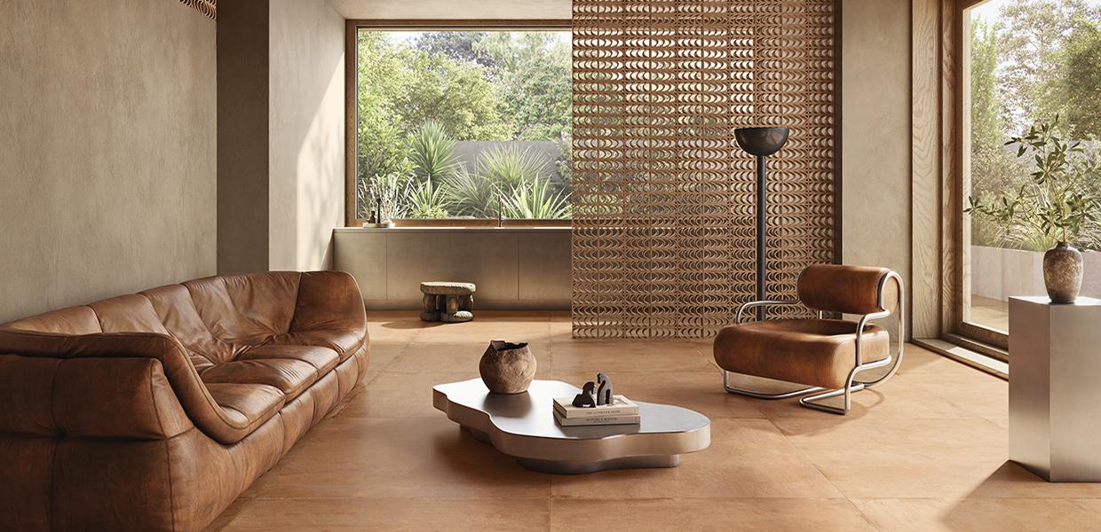 Porcelain Stoneware Provenza Fornace Provenza Terracotta,brick Living-room Terra Fondo | Emilceramica Porcelain Stoneware Provenza Fornace Provenza Terracotta,brick Living-room Terra Fondo | Emilceramica