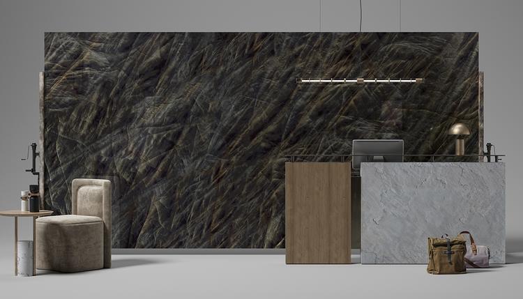 Level Marmi | Emilceramica Porcelain Stoneware Level Level Marmi Marble Public Space Vitrum Black | Emilceramica