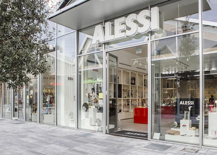 Restyling of the Alessi store 