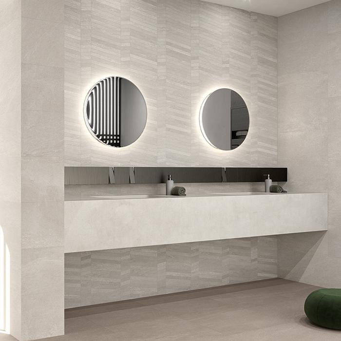 Stoneeffect floor tiles and how to use them