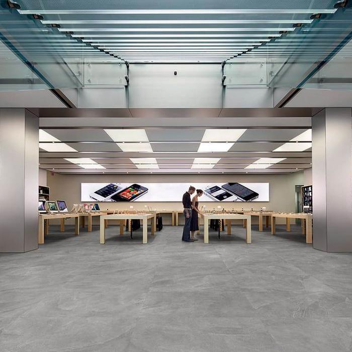 Stone-effect porcelain stoneware tiles: 50 shades of Cornerstone 23