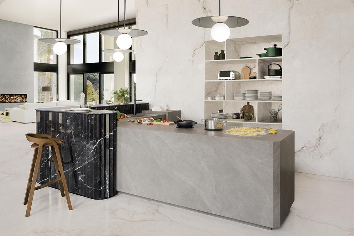 Invisible induction cooktop the latest kitchen countertop trend