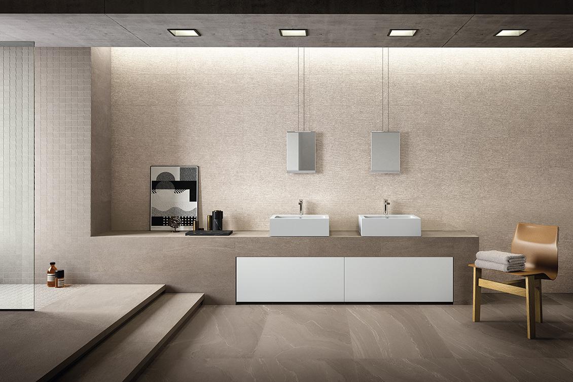 Stoneeffect floor tiles and how to use them