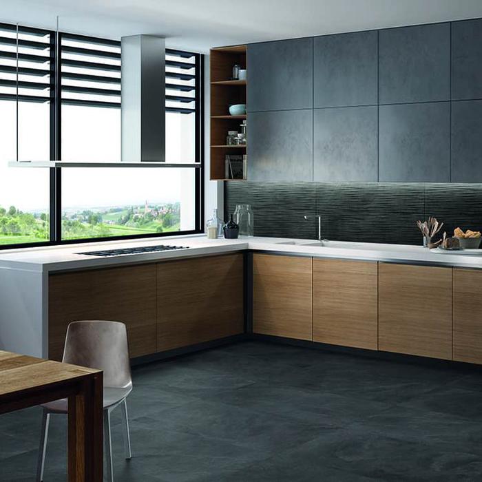 Stone-effect porcelain stoneware tiles: 50 shades of Cornerstone 23