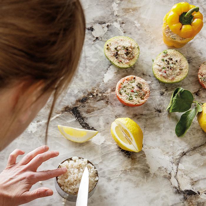 Invisible induction cooktop: the latest kitchen countertop trend 355