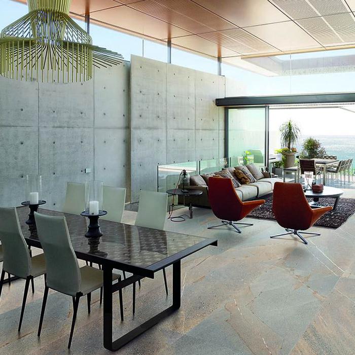 Stone-effect porcelain stoneware tiles: 50 shades of Cornerstone 23