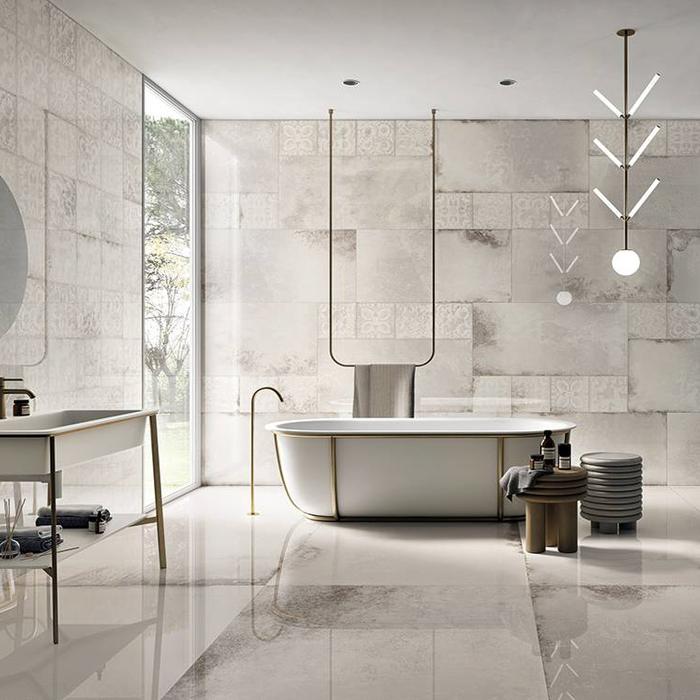 Largesize tiles for stunning effects