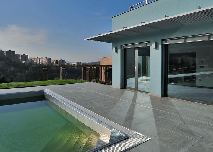 Restyling of the Zlin residential pool 